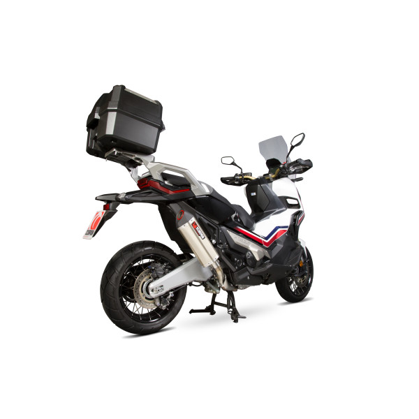 Scorpion Exhaust Honda X-ADV 750 2017 - 2020 Serket Parallel Slip-on Titanium Sleeve